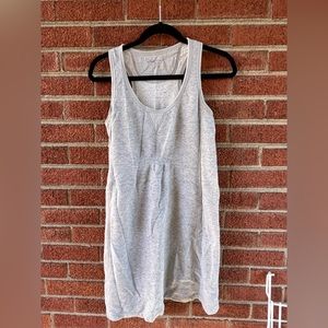 Eddie Bauer Grey tank sweater dress medium